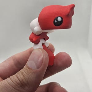 Shrimp Fidget Toy – 3D Printed Articulated Shrimp Wiggly Desk Pet or Keychain