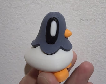 Pigeon Fidget Toy – 3D Printed Secret Compartment Bird with Magnet Option