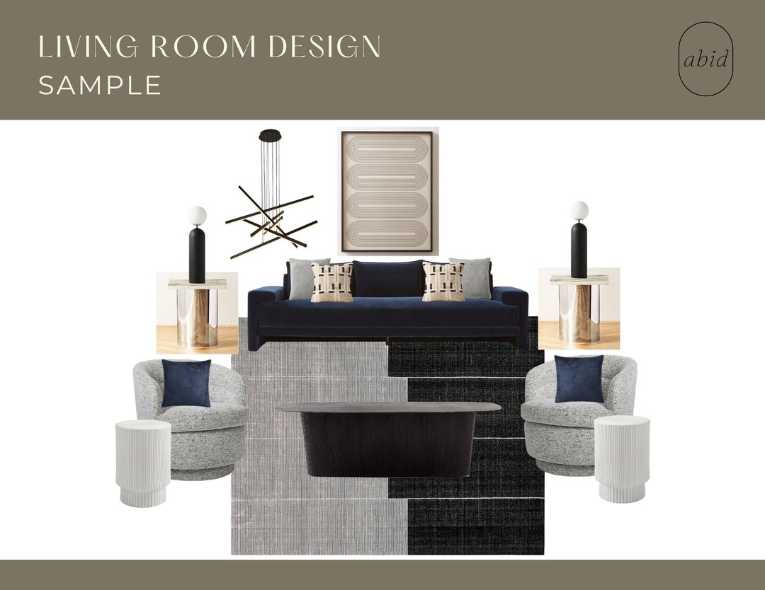 Custom Virtual Interior Design Services - 1 Room | E-design| Room ...