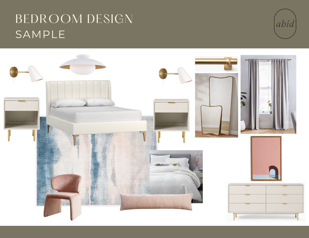 Custom Virtual Interior Design Services - 1 Room | E-design| Room ...