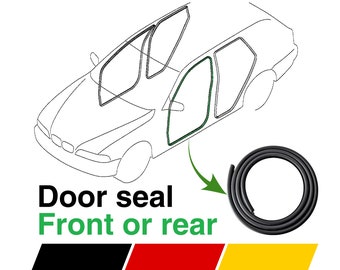 2000-2006 BMW X5 E53 Felt/Rubber Door Seal: Front Left Door Edge Protector