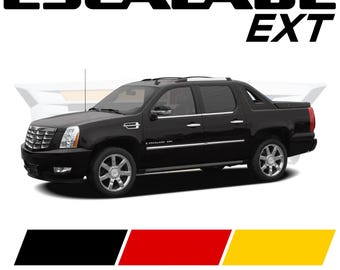 Junta de puerta para Cadillac Escalade EXT GMT900 (2007-2013), burlete de goma, juego de 4 piezas.