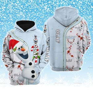 Disney Olaf Hoodie, Frozen Hoodie, Olaf Disney Shirt, Frozen Shirt, Disney Friends Shirt, Disney Movie Cartoon Hoodie, Xmas Gift