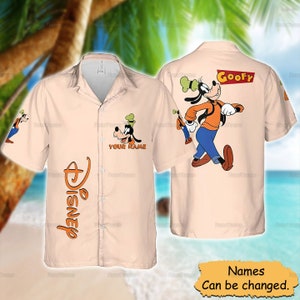 Custom Goofy Shirt, Goofy Dog Summer Hawaiian Shirt, Disney World Shirt, Disney Goofy Shirt, Funny Goofy Shirt, Goofy Summer Shirt
