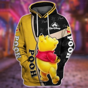Pooh Unisex Hoodie, Pooh Friends Hoodie, Winnie The Pooh Hoodie, Pooh Disney Shirt, Pooh Gift Hoodie.