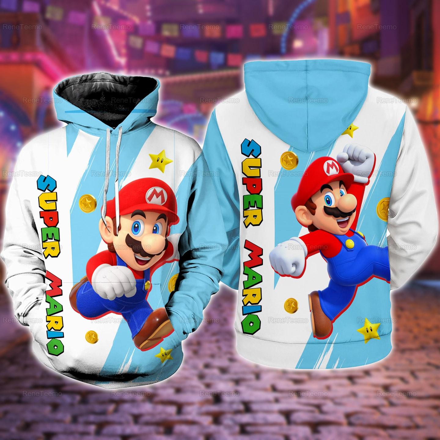 Mario bros hoodie Italia