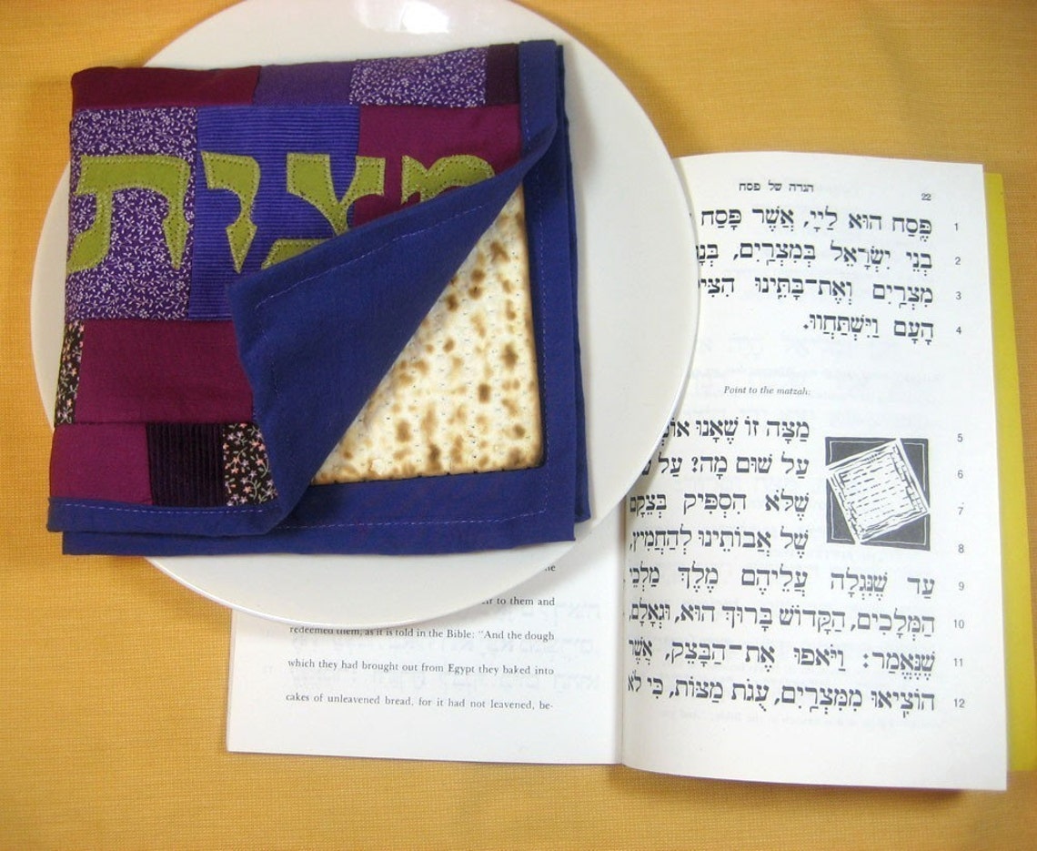 Custom Passover Matzo Cover for 3 Matzot Etsy