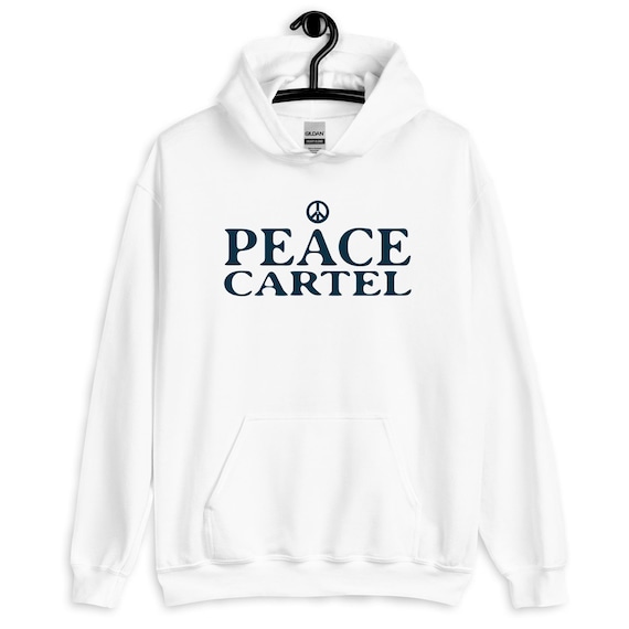 Peace Cartel Unisex Hoodie • Cozy Everyday Sweatshirt • Mental Wellness Inspired Apparel • Minimalist Streetwear Hoodie