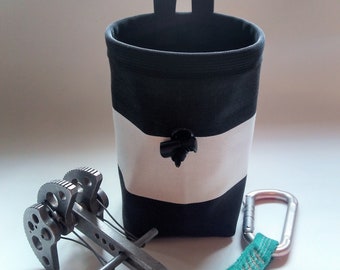 The Jailbird, a Hand Crafted Chalk Bag and Belt. Rock Climbing, Gym Climbing, Outdoor Climbing, Bouldering