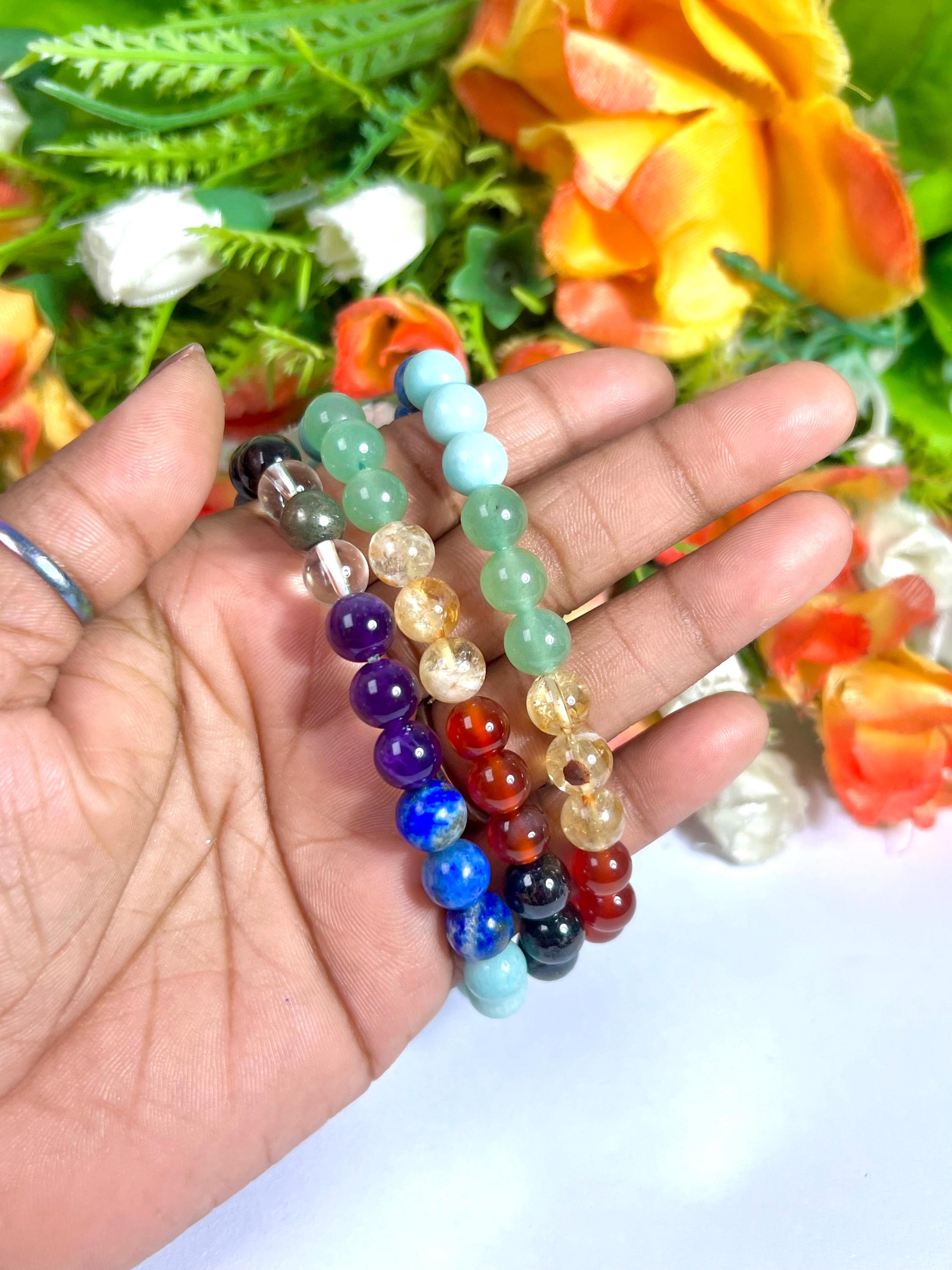 Bracciale 7 Chakra in Pietre Naturali | Energia e Simbolismo - Zen Home