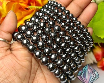 Bracciale Occhio Di Tigre, Bracciale Elastico Con Perline Rotonde - Foto 6