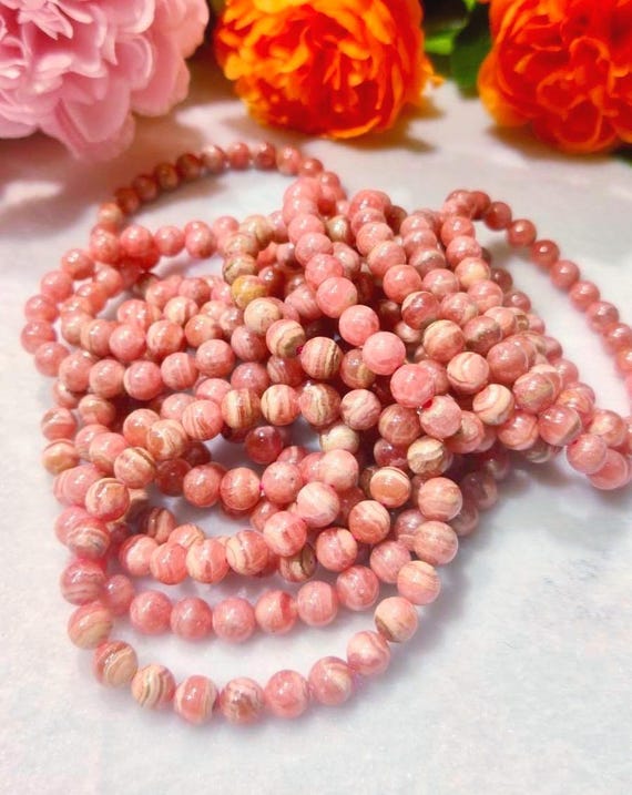 SROBENZ Set 12 Braccialetti Elastici Con Pietre Preziose 8mm: Cristalli Curativi Colorati Per Donna E Uomo