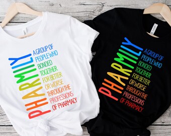Pharmily Definition Shirt, Pharmacy Tech Shirt, Pharmily Shirt for Pharmacy Tech, Pharmacist Gift, Pharmacy Tech Shirt Pharmacy Student Tee