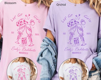 Custom Nashville Bachelorette Shirts, Rodeo Bachelorette, Cowgirl Bachelorette, Funny Bachelorette Shirts, Nashville Bridal, Comfort Colors