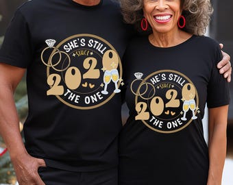 Custom Wedding Anniversary Gift, Couple Outfit, 5 Year Anniversary, Custom Year Anniversary T-shirt, Wife And Husband Shirt, Matching Outfit