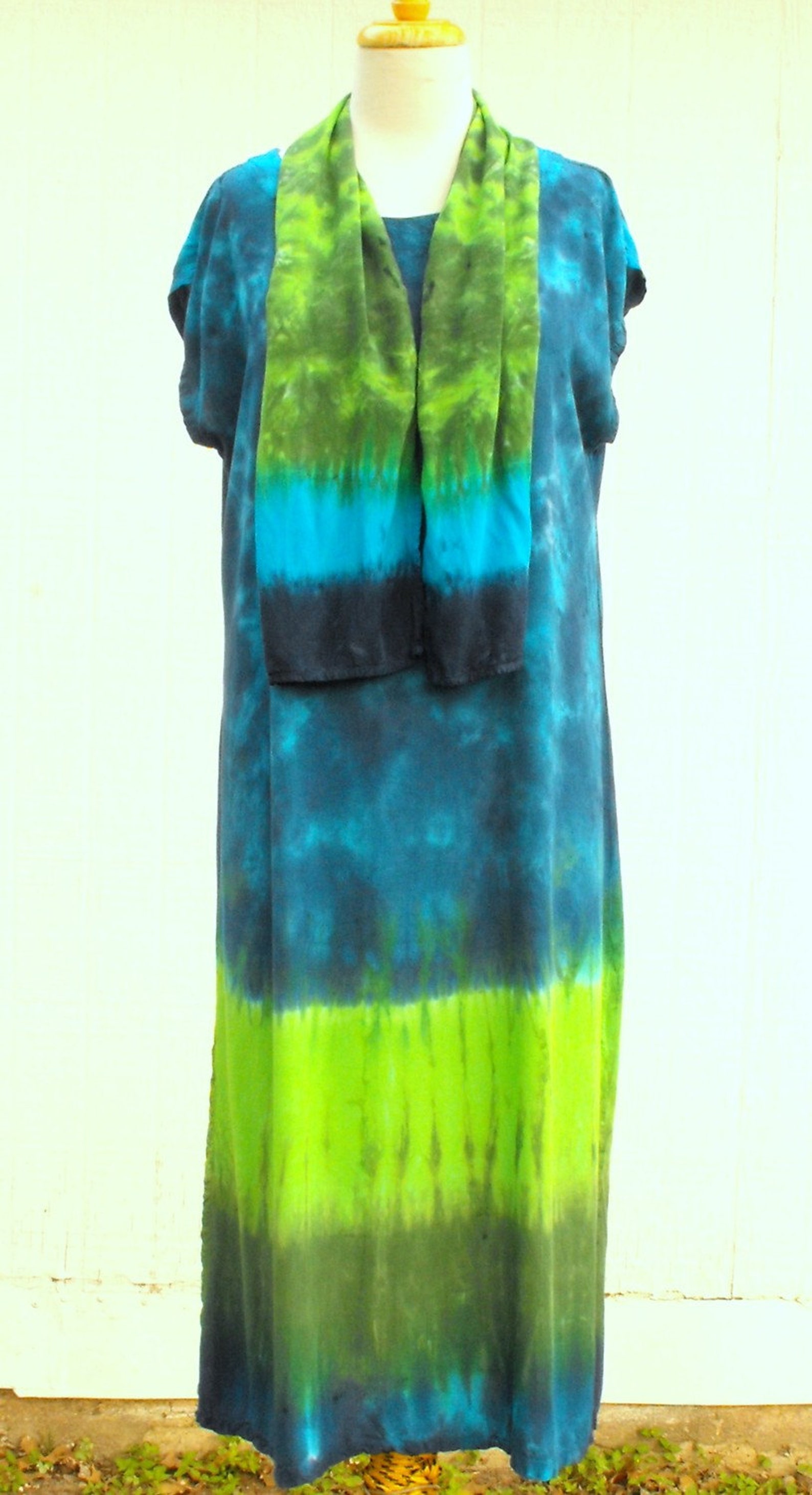 etsy tie dye dress