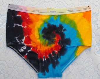 Tie Dye Rainbow Underwear Briefs for Men