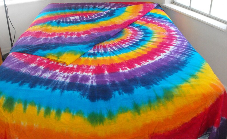 Tie Dye Twin-size Flat Sheet image 2