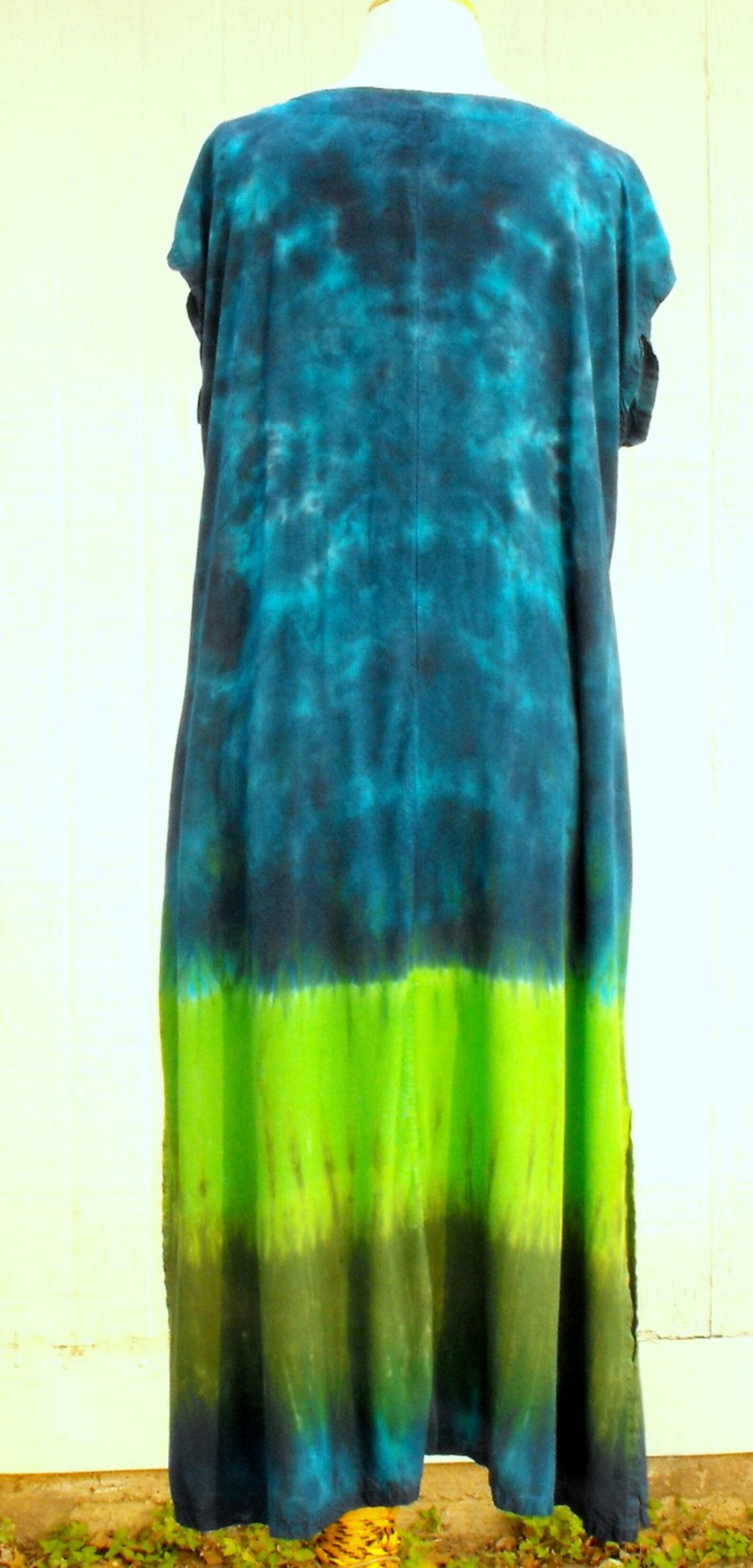 etsy tie dye dress