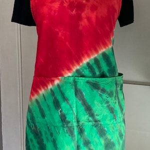 Adult Tie Dye Watermelon Aprons image 6