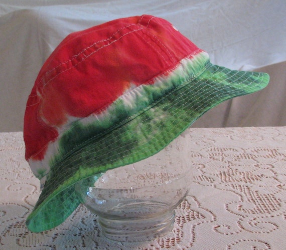 watermelon bucket hat