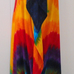 Tie Dye Caftan in Double Rainbow Swirl - Etsy