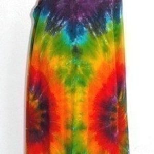 Tie Dye Rainbow Swirl Maxi Dress - Etsy