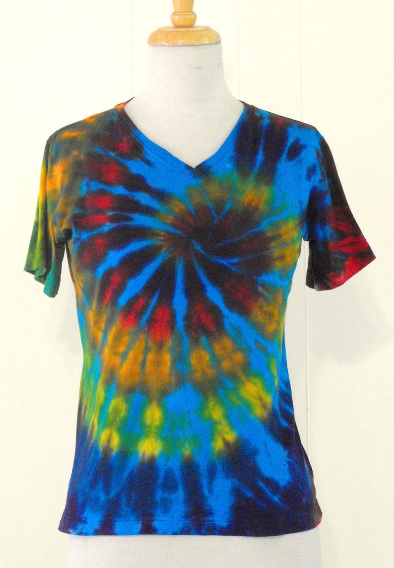 turquoise tie dye shirt