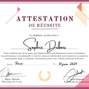 Creative Purple Diploma Template