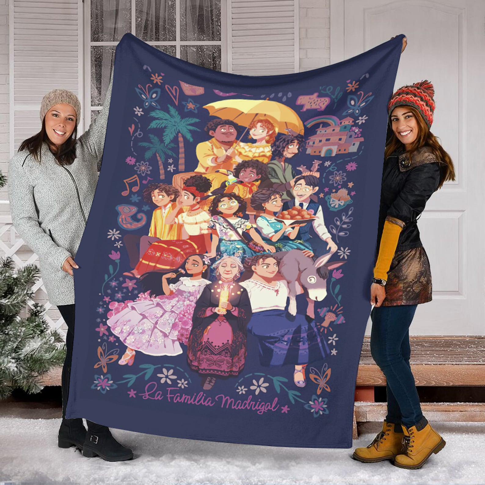 Disney Encanto Quilt Blanket Encanto Blanket Soft Plush Throw Etsy