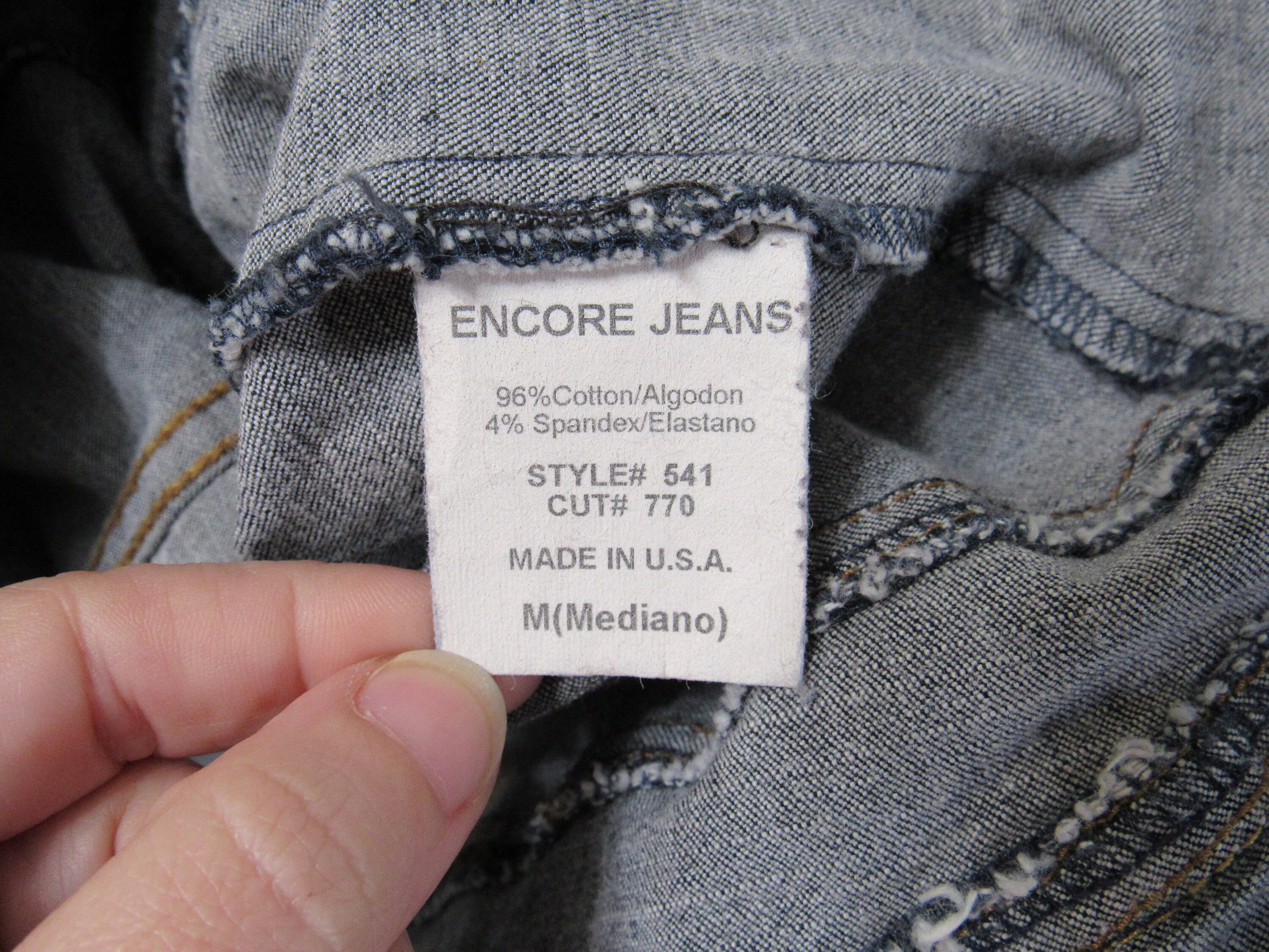 Vintage Encore Jeans Denim Dress Drop 