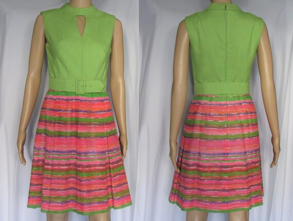 Leslie Fay~Vintage~Mod~Dress