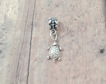 Turtle pendant (sterling silver) - turtle jewelry, reptile jewelry, tortoise jewelry, turtle gift, reptile gift