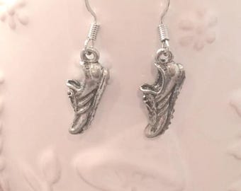 Running Shoe Earrings: Runner Jewelry, Marathon Jewelry