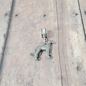 Afghan Hound Pewter Pendant: 3D Dog Breed Charm