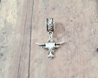 Longhorn Steer Pendant: Western Jewelry, Texas Gift