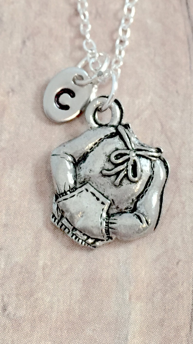 Hoodie Initial Necklace Hoodie Jewelry Clothing Jewelry Etsy