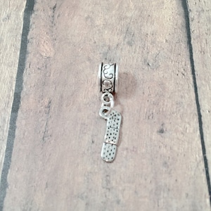 Small bandage pendant (1 piece) - bandage jewelry, nurse jewelry, medical jewelry, bandage gift, nurse pendant, medical pendant, nurse gift