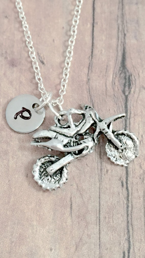 sale* The 1CT Moissanite Bike Rider Necklace - Jewelry