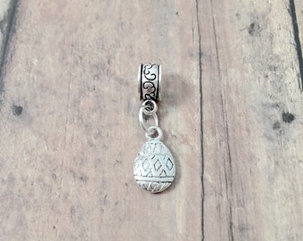 Easter Egg Pendant: Holiday Jewelry, Spring Charm