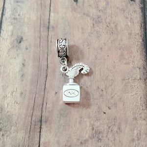 Quill and Ink Pendant: Writer Jewelry