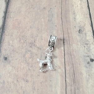 Silver Jack Russell Terrier Pendant: Dog Breed Charm