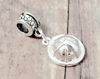 Hard Hat Pendant: Construction Jewelry, Builder Charm