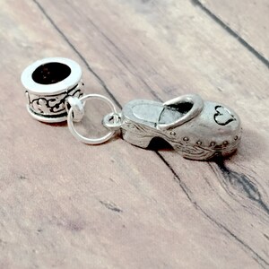 silver metal clog • authentic jibbitz • crocs shoe charms