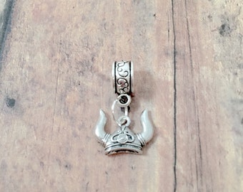 Viking Helmet Pendant: Nordic Jewelry, Norse Charm