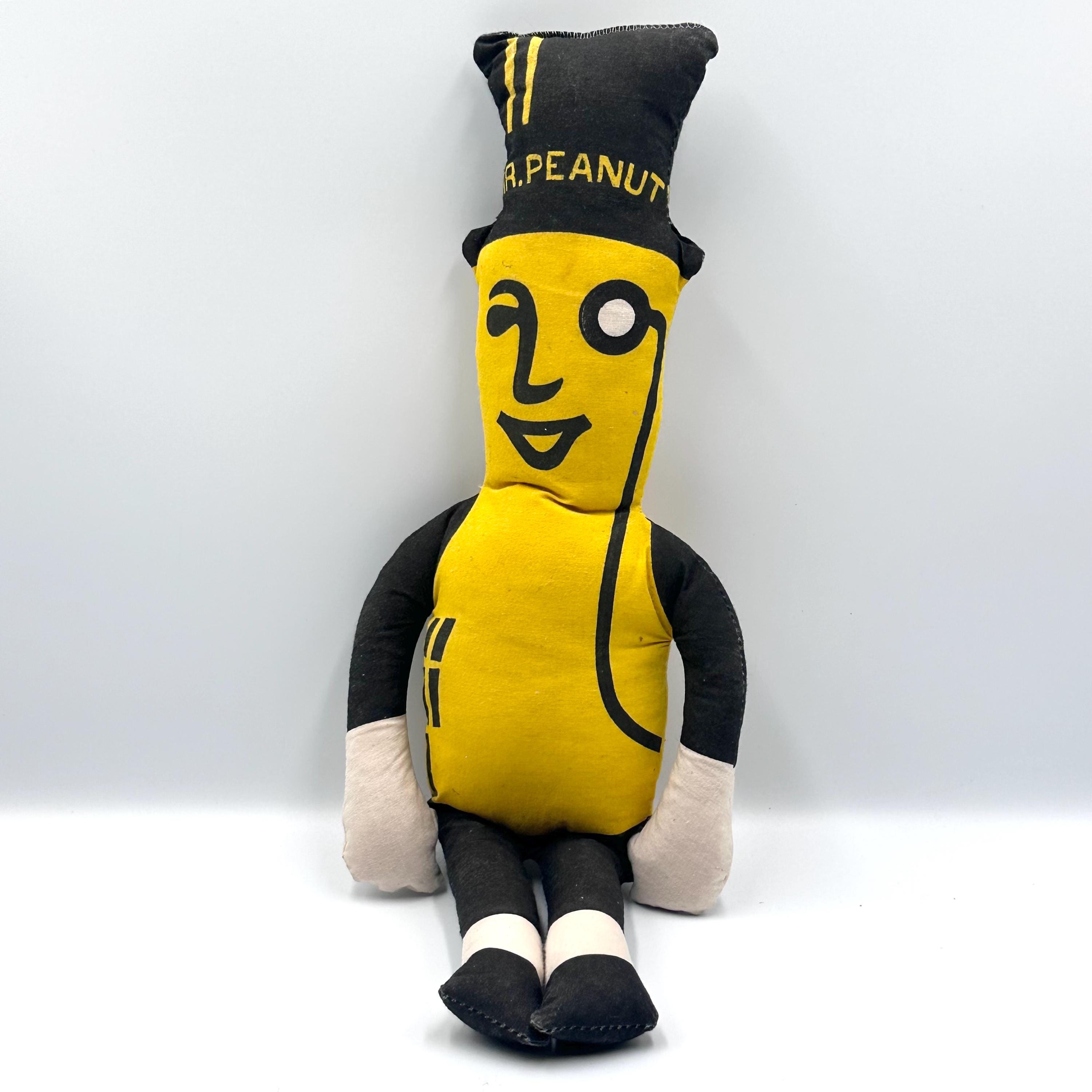 Mr Peanut Plush Toy - Etsy