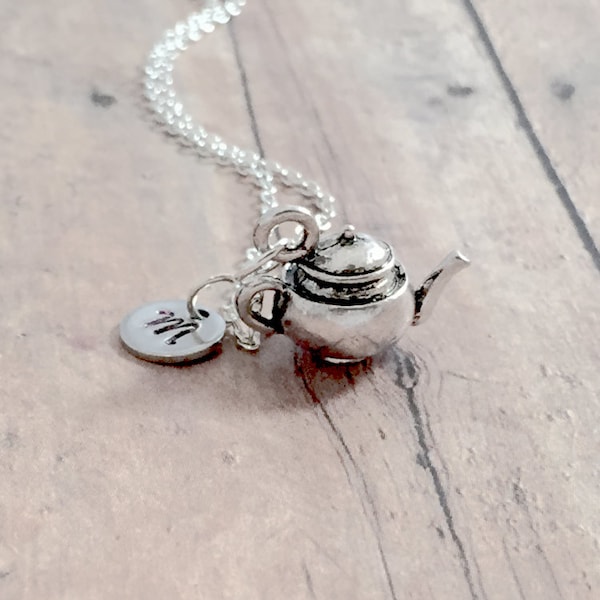 Teapot Necklace Etsy