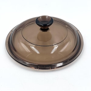 Pyrex Visions Amber Glass Lid Replacement | 1 Qt Saucepan V1C 24 Marked