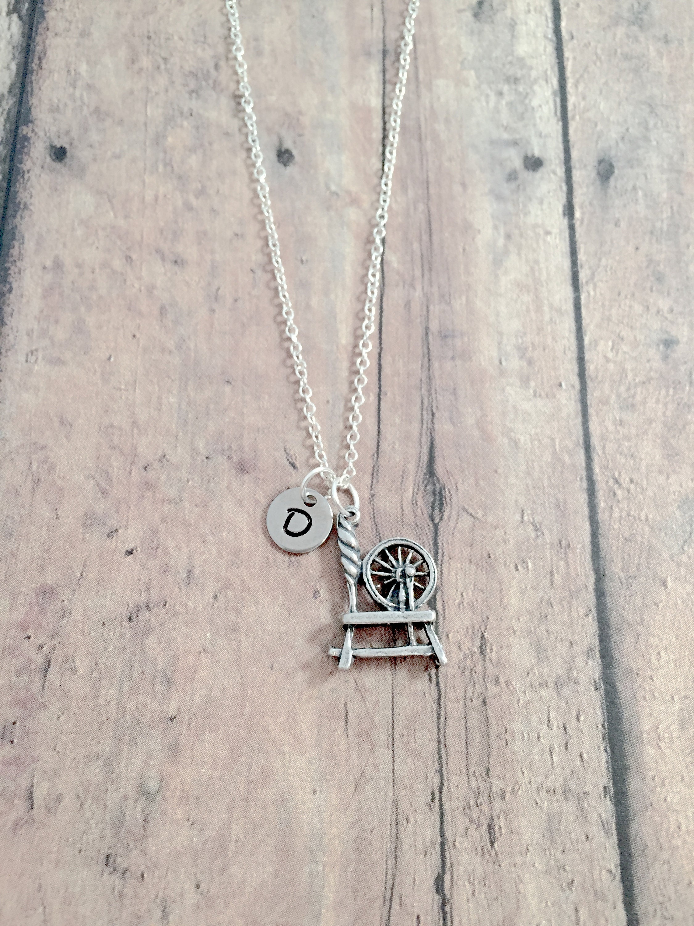 Spinning Wheel Necklace 