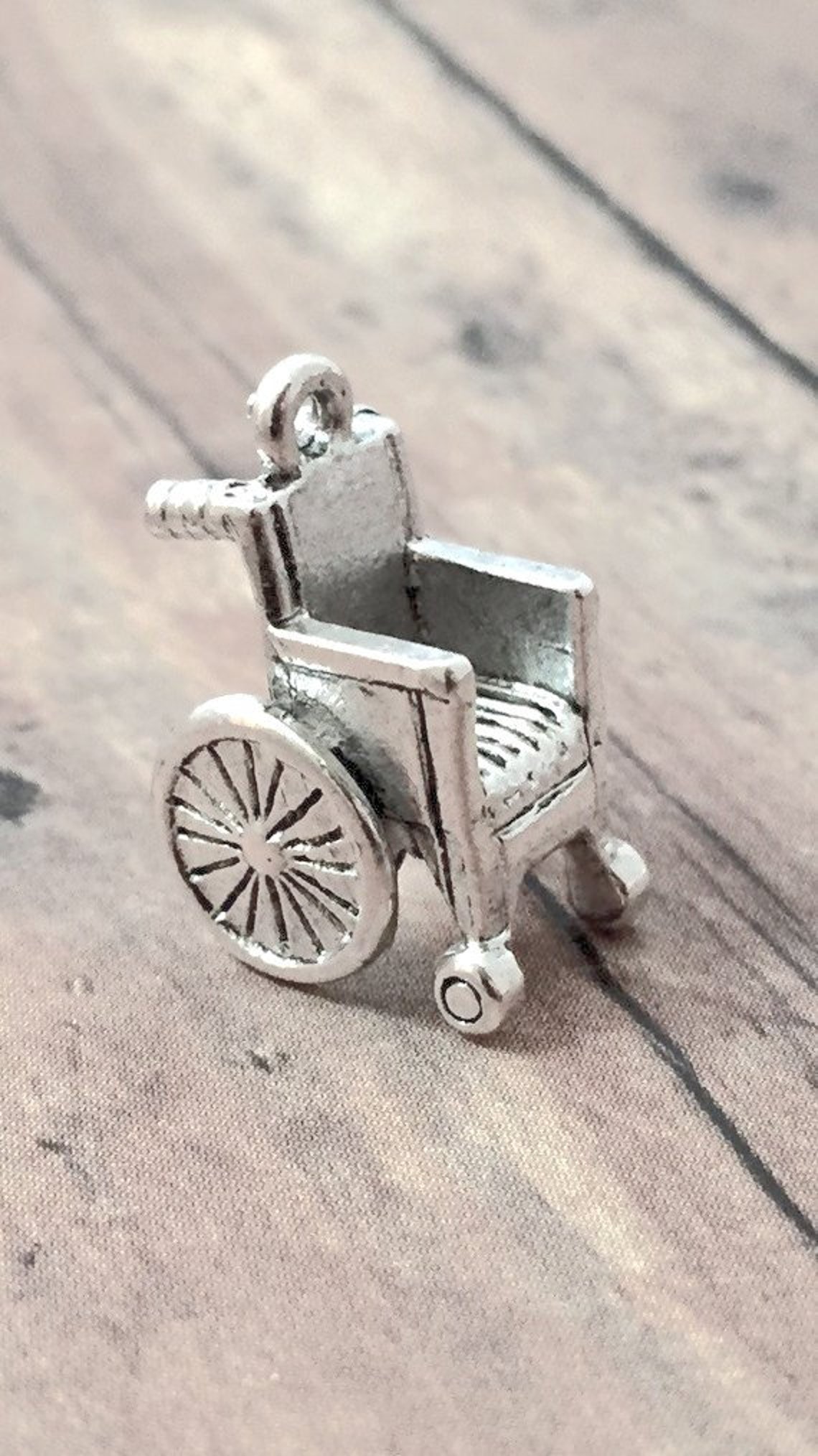 Wheelchair initial bangle wheelchair jewelry hospital Etsy